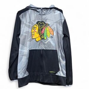 Men’s size Small Chicago Blackhawks full zip hoodie #NHL #hockey